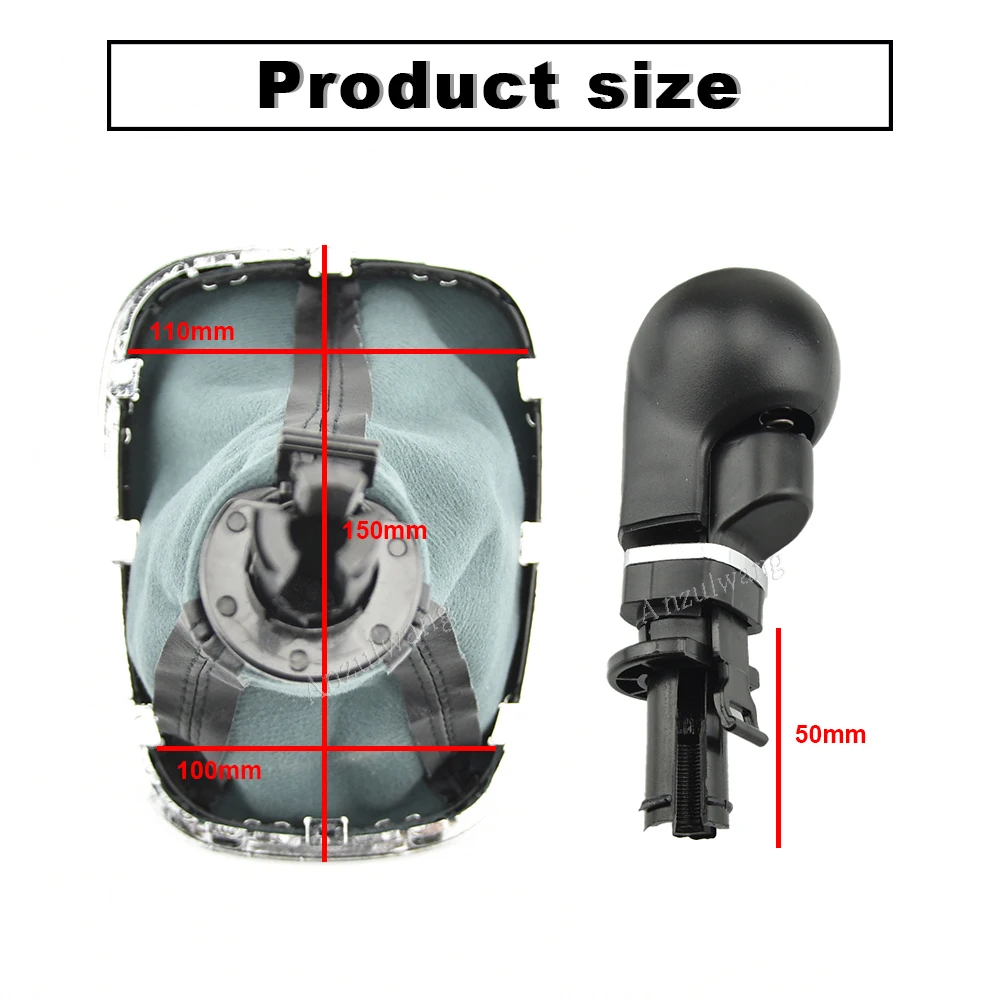 Pomo y fuelle para palanca de cambios Opel Corsa D 5/6 velocidades - imagen 2
