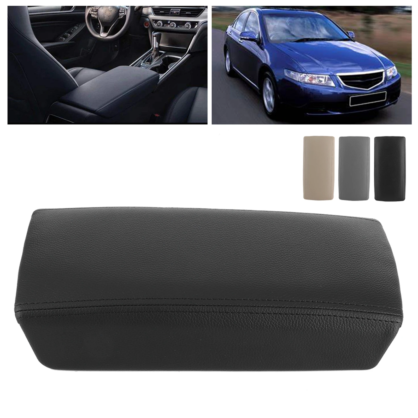 Tapa de reposabrazos de cuero para BMW Serie 7 E65/E66