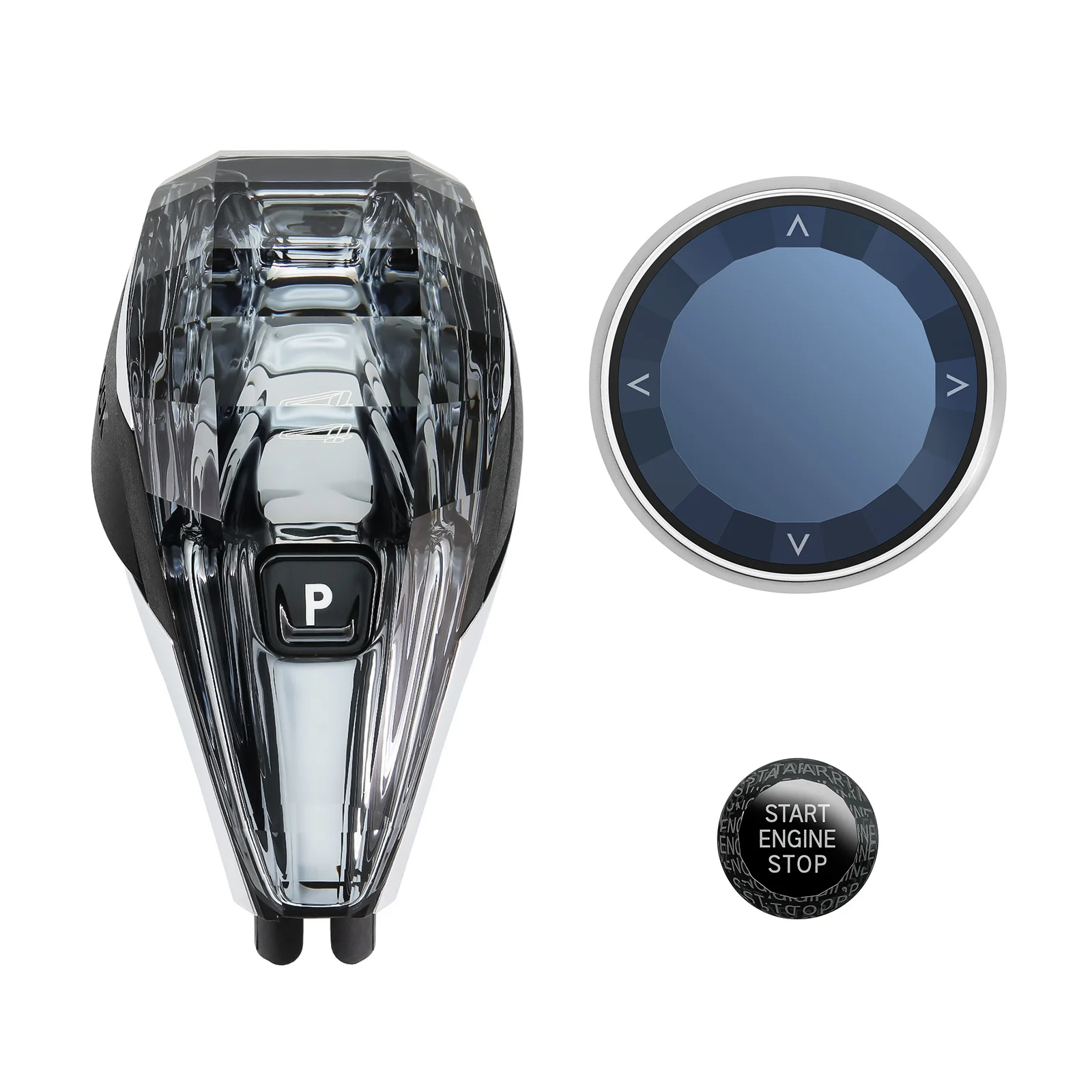Perilla de cambio de cristal para BMW