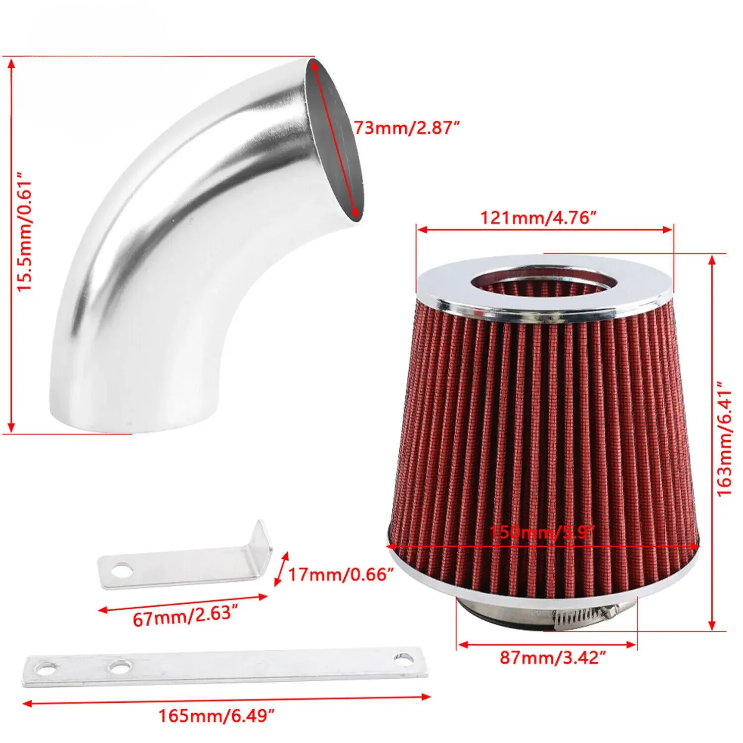 Kit admisión aire frío Ram para BMW E46 3 serie (1999-2005) - imagen 2