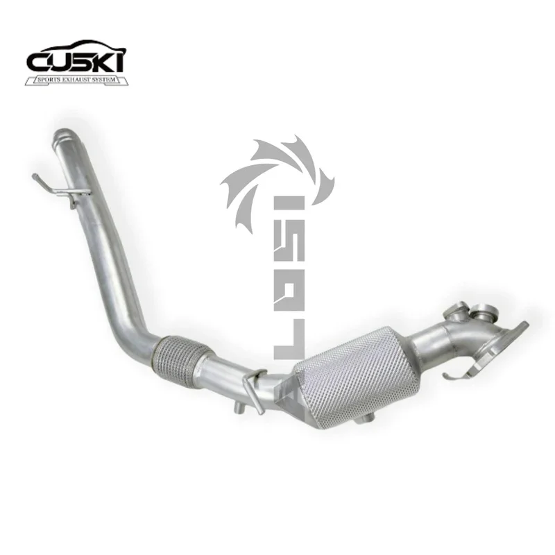 Tubo escape inferior acero inoxidable Jeep Wrangler Rubicon JL 2.0T - imagen 4