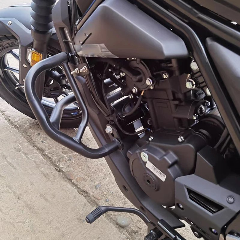 Parabarras ZONTES 125C C125 – defensa motor anticaída - imagen 4