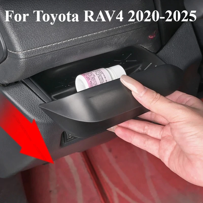 Caja de almacenamiento oculta Toyota RAV4 2020-2025 para consola - imagen 2