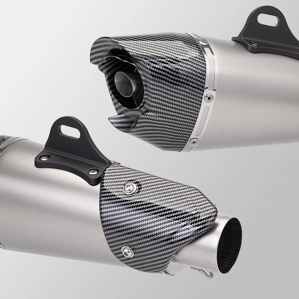 Tubo escape universal 51mm DB Killer AT2 CBR500 MT09 Duke 390+ - imagen 3