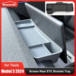 Organizador de tablero de silicona para Tesla Model 3 Highland 2024