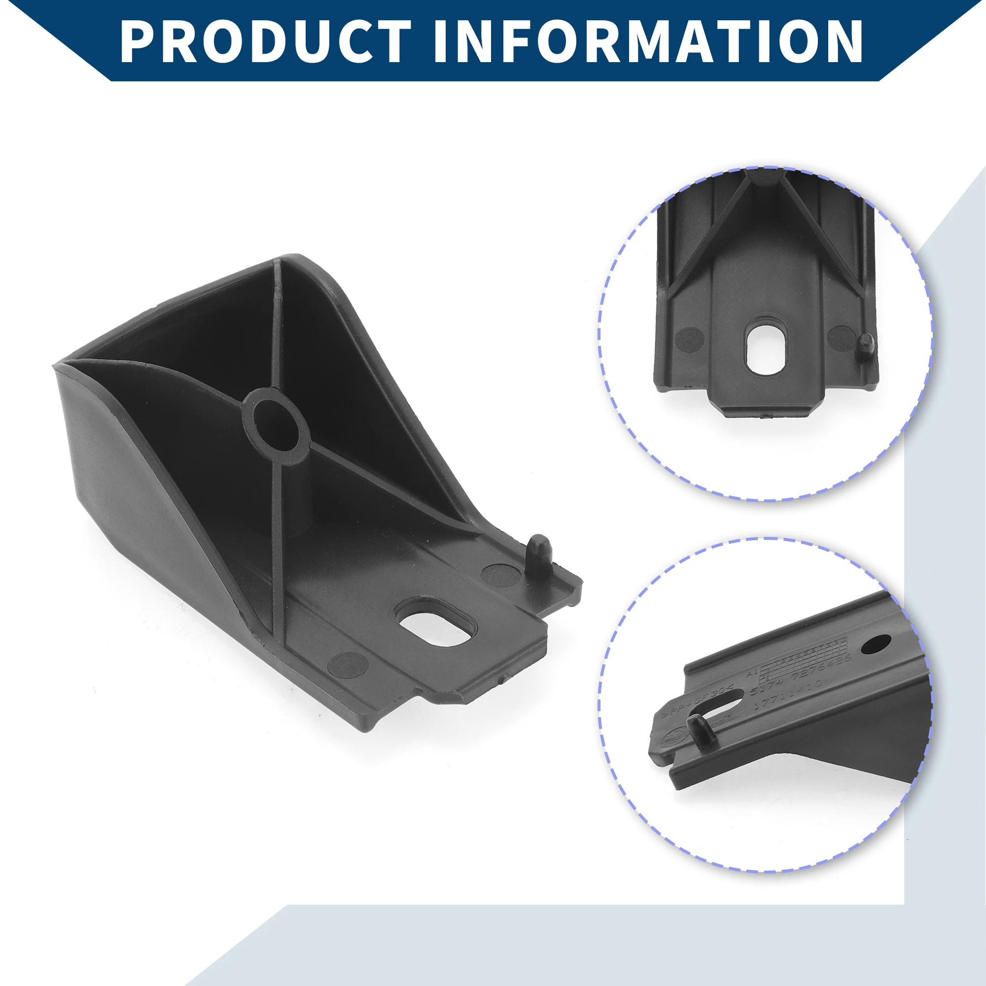 UXCELL Soporte parachoques delantero BMW X3 F25 X4 F26 51117276426 - imagen 4