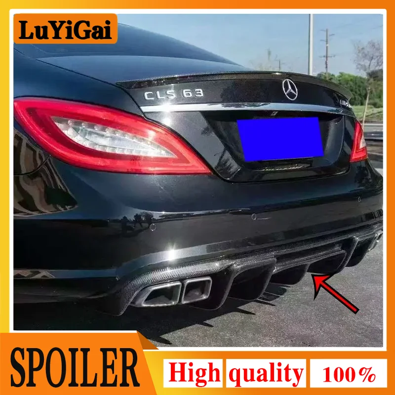 Parachoques fibra carbono Mercedes CLS W218 2011-2014 CLS350 CLS63