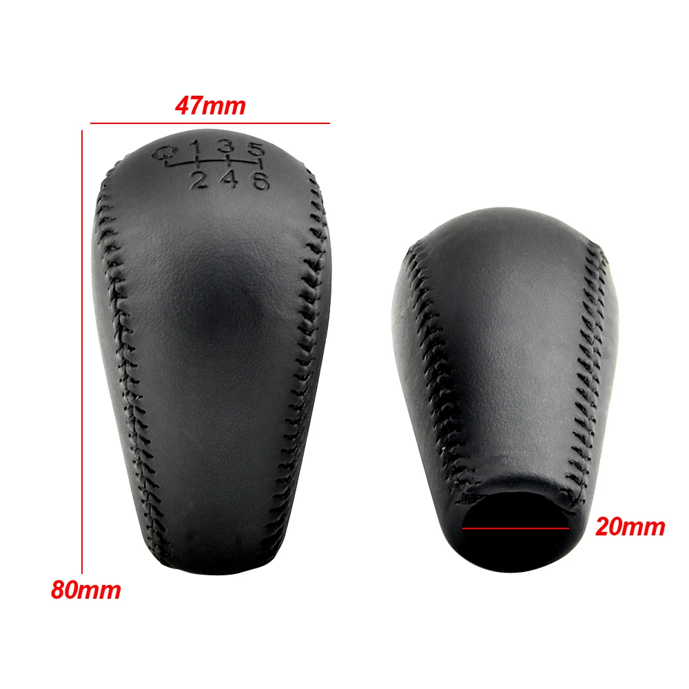 Pomo de cambio de cuero para Toyota Prado LC120, 4Runner y Hilux Surf - imagen 3