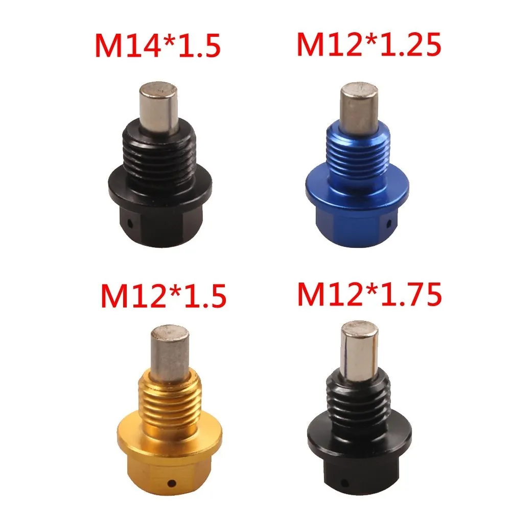 Kit tapón magnético drenaje aceite M12-M14 aleación aluminio - imagen 4