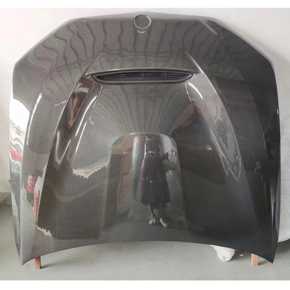 Cubiertas de capó de fibra de carbono para BMW M5 F90