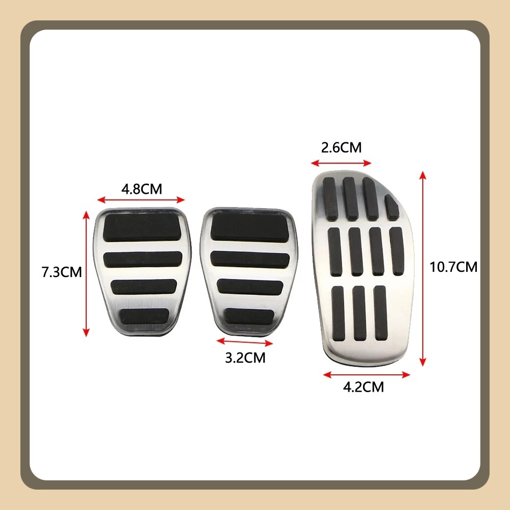 Pedales de coche para Nissan X-Trail T32 y Qashqai J11 - imagen 5