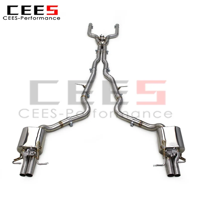 Escape catback CEES con válvulas regulables – Mercedes E63 AMG 4.0 V8 Biturbo - imagen 3