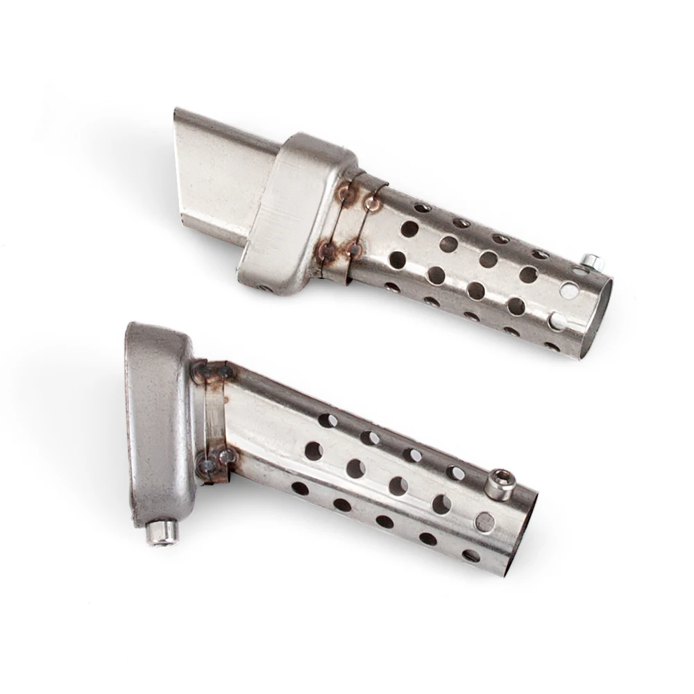 DB killer Silenciador de escape para motocicleta Silenciador db killer ajustable de acero inoxidable Eliminador de sonido y ruido 51 mm 60 mm Slip-on - imagen 5