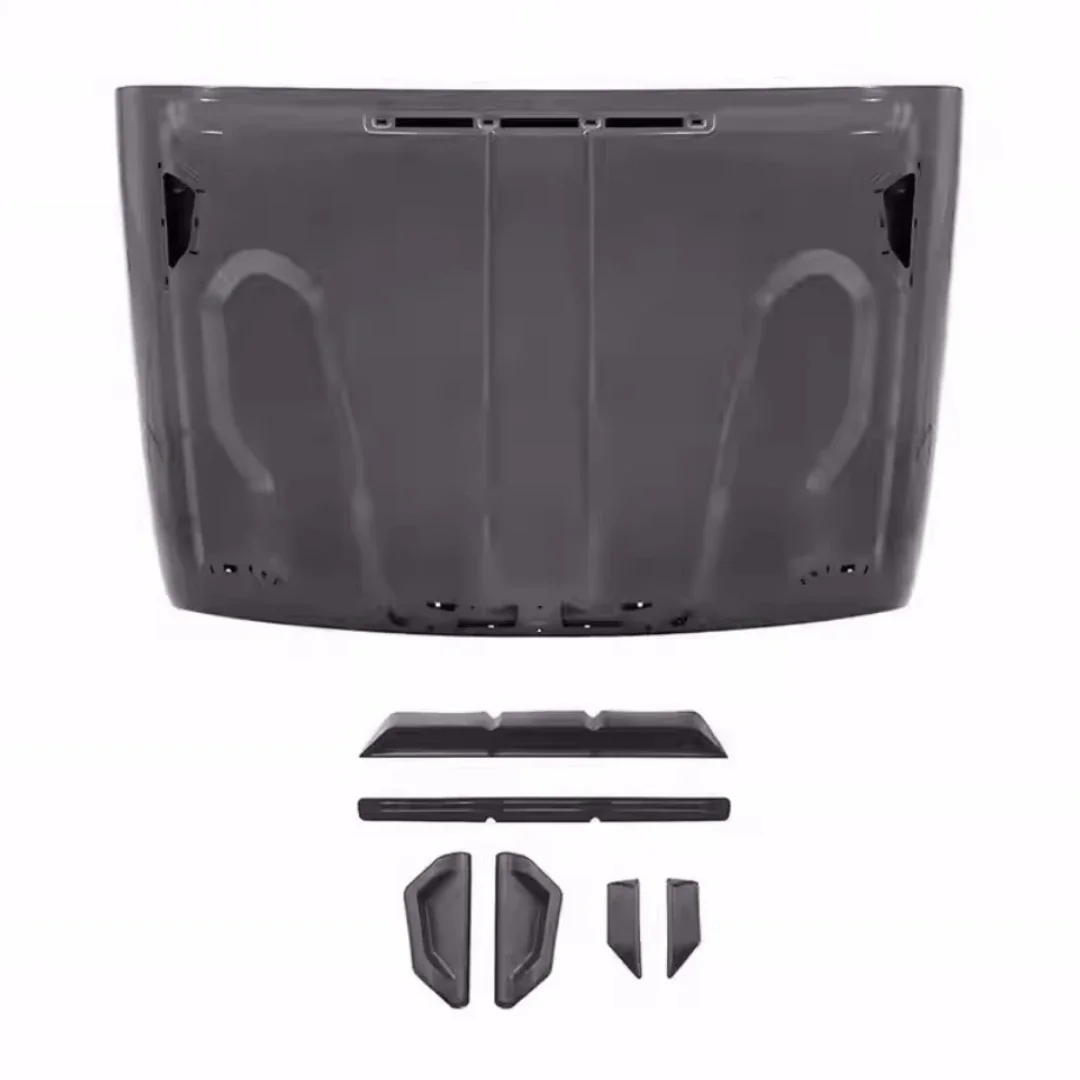 Máscara de parrilla para parachoques delantero y trasero, capó de motor, falda lateral tipo ceja, conjunto de marco de lámpara antiniebla para tanque 300, accesorios para automóviles - imagen 4