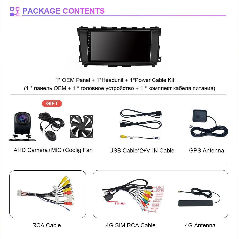 Radio multimedia Android 15 con CarPlay para Nissan Teana 2013-2018 - imagen 2