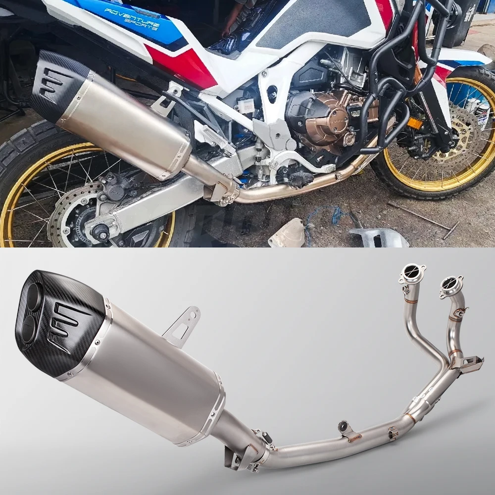 Tubo de enlace frontal escape Honda CRF1100L Africa Twin 2020-2025