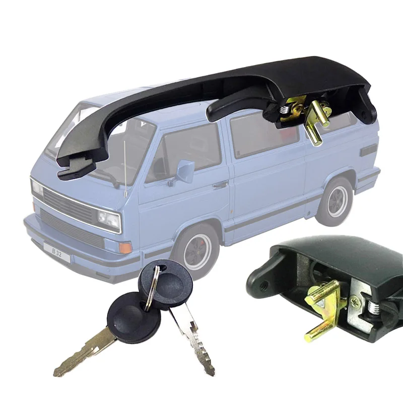 Manijas de puerta exterior delantera Volkswagen T3, vista frontal