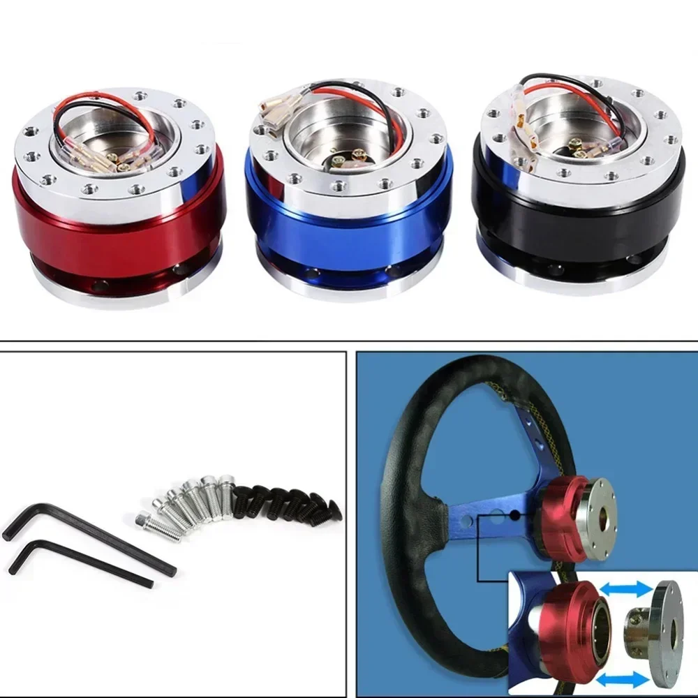 Adaptador rápido de volante de 6 tornillos para BMW, Mercedes y VW - imagen 3