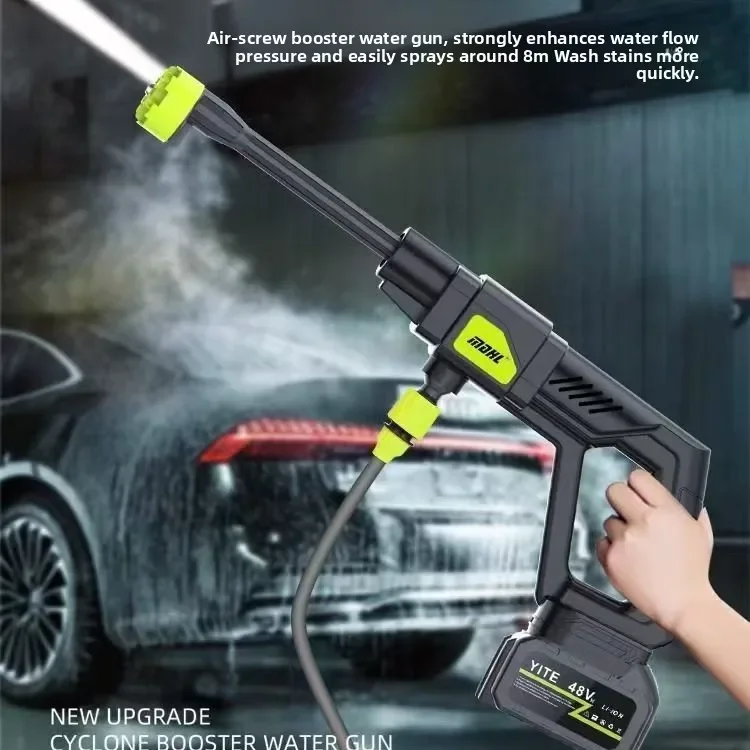 Pistola a presión inalámbrica limpieza de coche - imagen 3