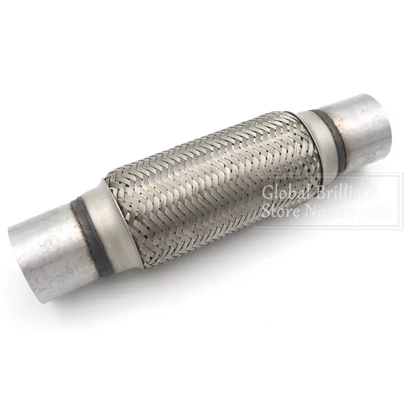 Tubo flexible de escape inoxidable 57/45 mm – conexión silenciador - imagen 3