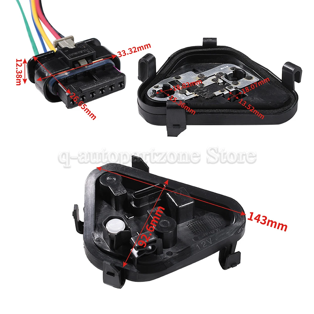 Casquillo de lámpara con cable kit luz trasera BMW Serie 3 F30 - imagen 3