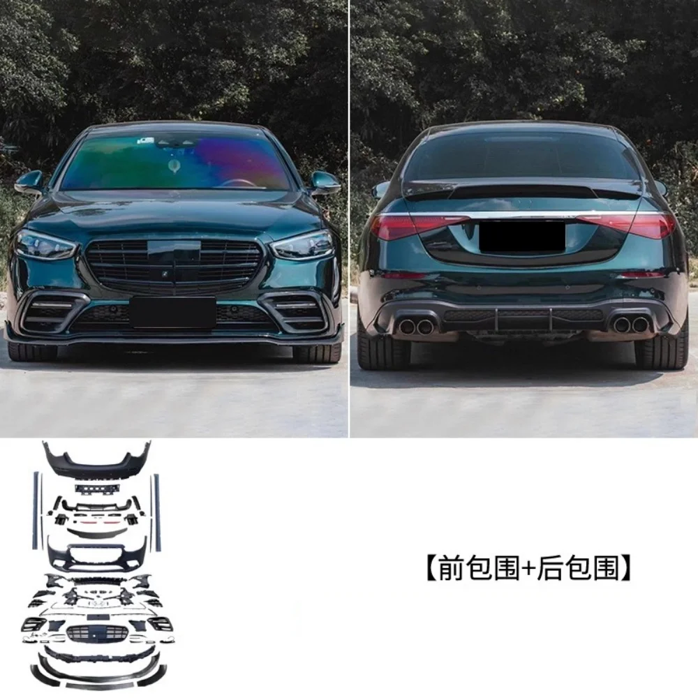 Kit carrocería PP sin pintar Mercedes W223 – Parachoques y faldones