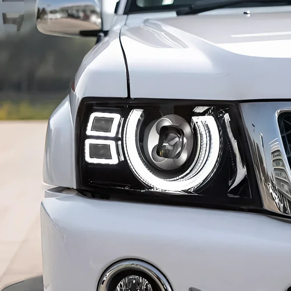 Faros LED Nissan Patrol Y61 – Delanteros con lente bifocal 2005-2013 - imagen 4