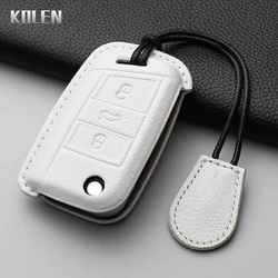 Funda de cuero para llave Volkswagen Golf 7, Tiguan y SEAT Ateca