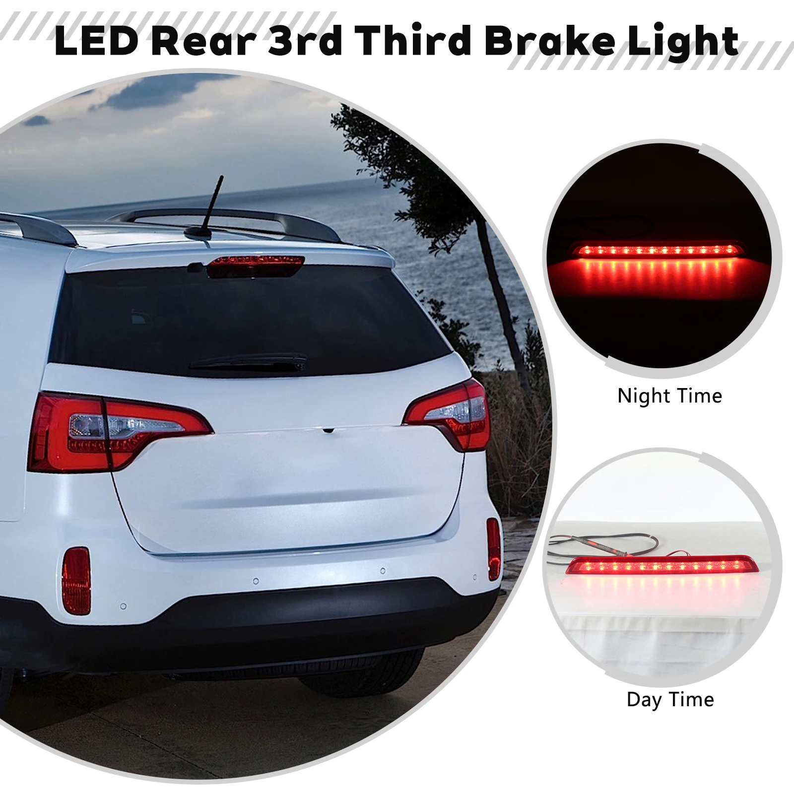 Tercera luz de freno Kia Sorento 2009-2014 927502P000 - imagen 3