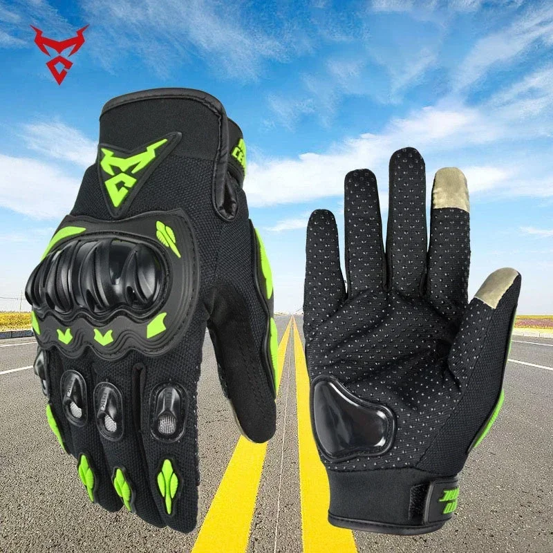 Guantes de moto táctiles para pantalla, motocross y ciclismo - imagen 2