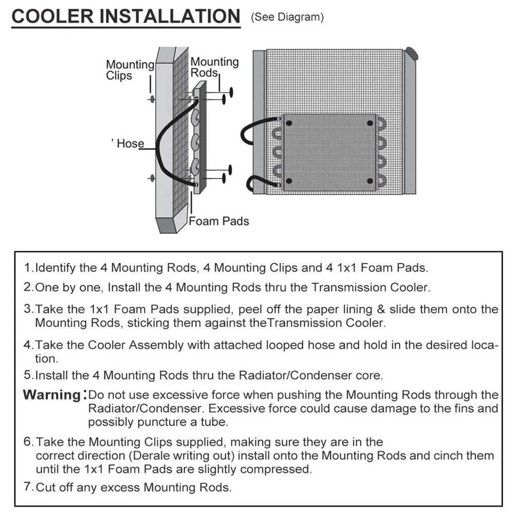 Kit universal de enfriador de aceite de aluminio para motor y transmisión - imagen 4