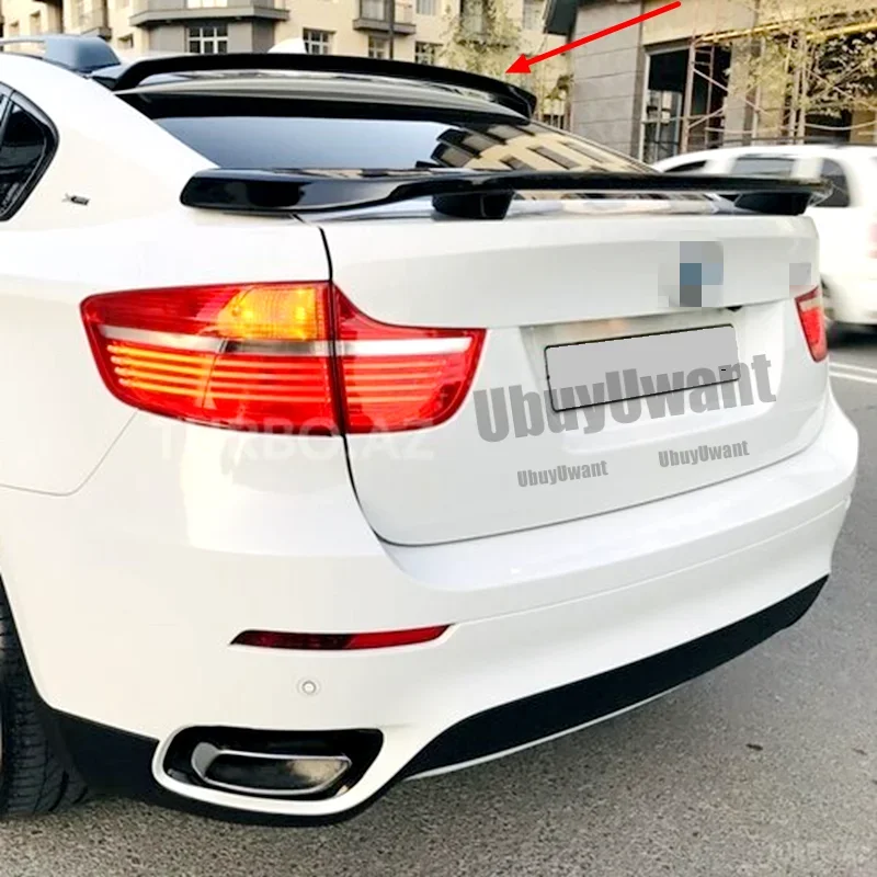 Alerón de techo para BMW X6 E71 2008-2014 en ABS imprimado - imagen 5