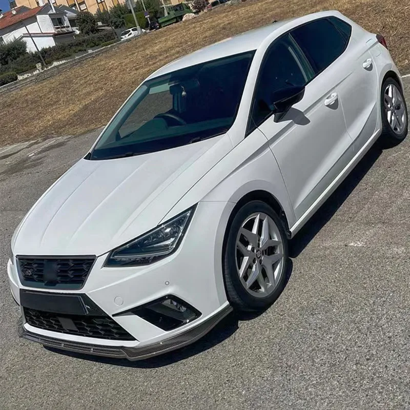 Splitter delantero Seat Ibiza MK5 2018 labio parachoques deportivo - imagen 5