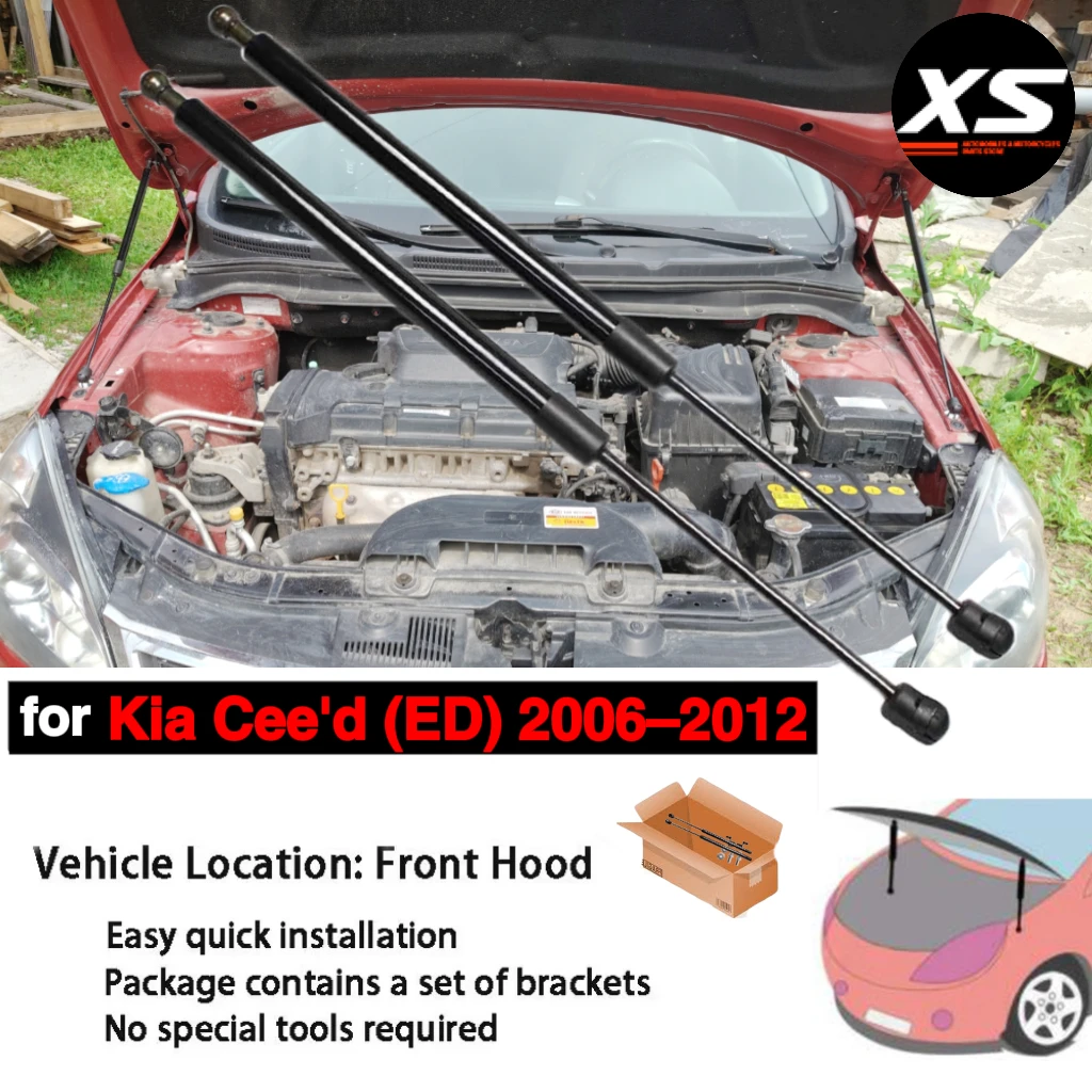 Amortiguadores de capó para Kia Cee’d ED 2006-2012