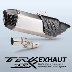 Silenciador deportivo de escape 51 mm para Benelli TRK 502X 2018-2021