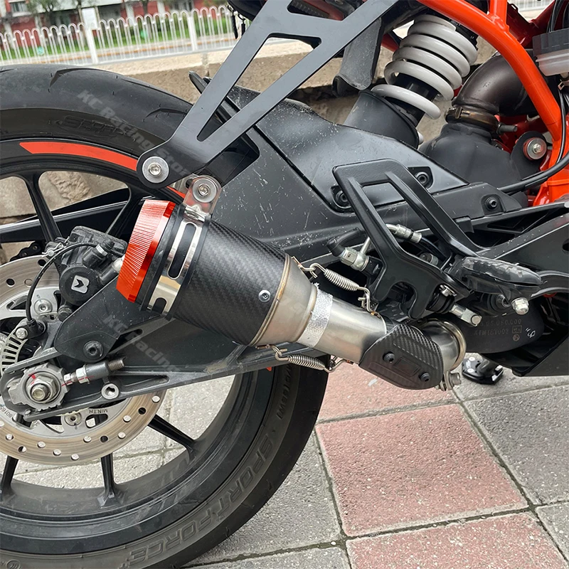 Tubo de enlace medio de escape KTM Duke RC 125/250/390 - imagen 2