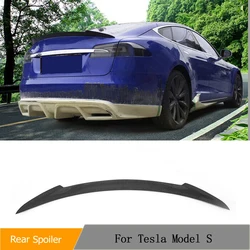 Alerón trasero de carbono/FRP para Tesla Model S 2012-2019