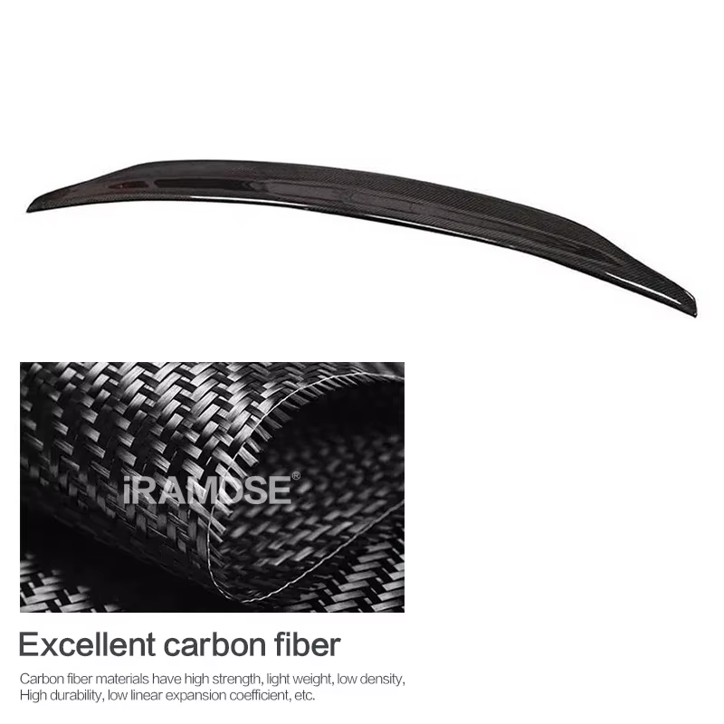 Alerón de fibra de carbono para Audi A5 B8 Coupé 8T 2009-2016 - imagen 4