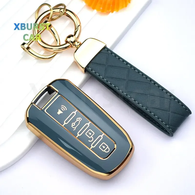 Funda TPU suave para llave inteligente SsangYong Korando C y Rexton W
