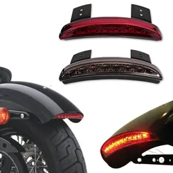 Guardabarros trasero con luz de freno LED – Harley Sportster 883 1200
