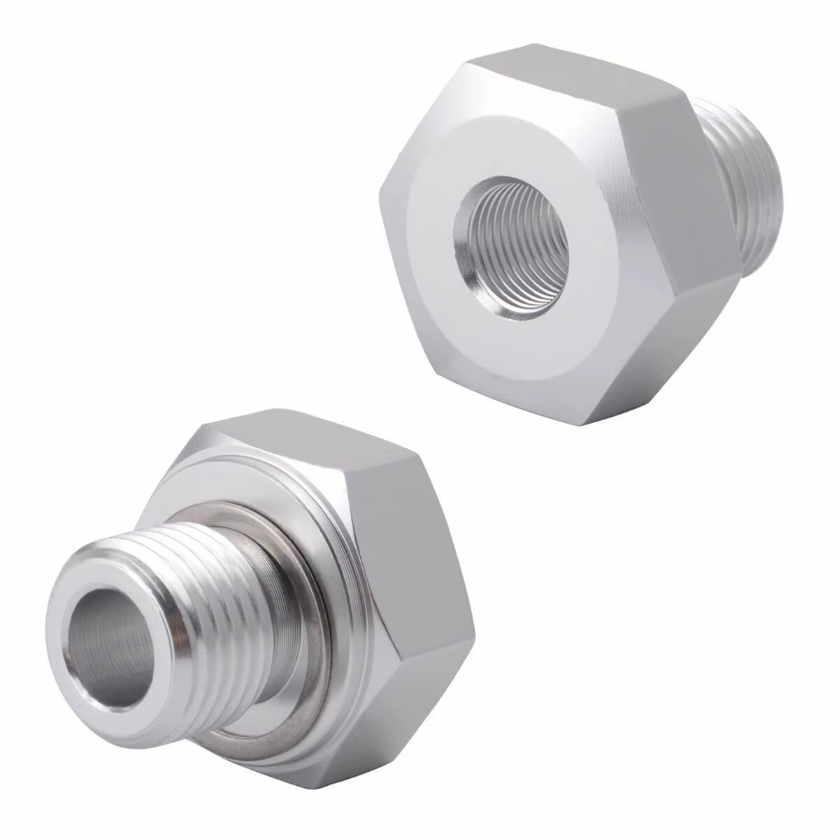 Adaptador de presión de aceite LS M16x1,5/M12x1,5 a 1/8 NPT