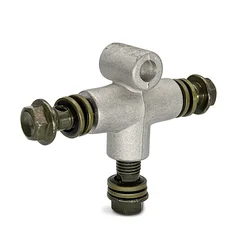 Adaptador T 3 vías freno hidráulico M10x1.25 para ATV Kart