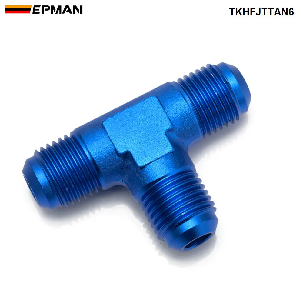 Adaptador en T EPMAN de aluminio para líneas de combustible trenzadas - imagen 4