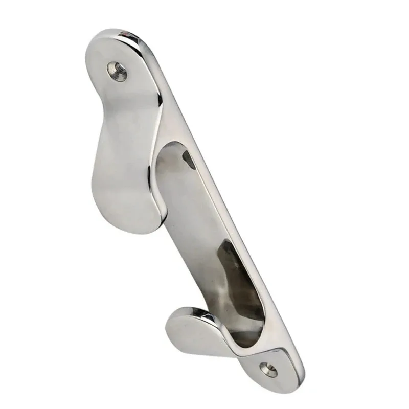 5 "6" 316 Acero inoxidable carenado marino muelle cubierta cornamusa línea cuerda barco yate Hardware marino montaje espejo pulido - imagen 3