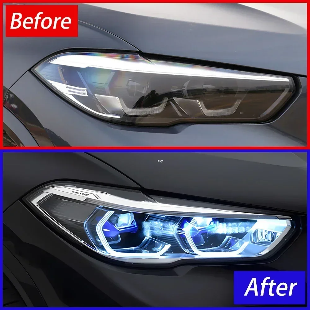 Faros LED BMW X5 G05 con lente proyector – 30i 40i 2019-2022 - imagen 3