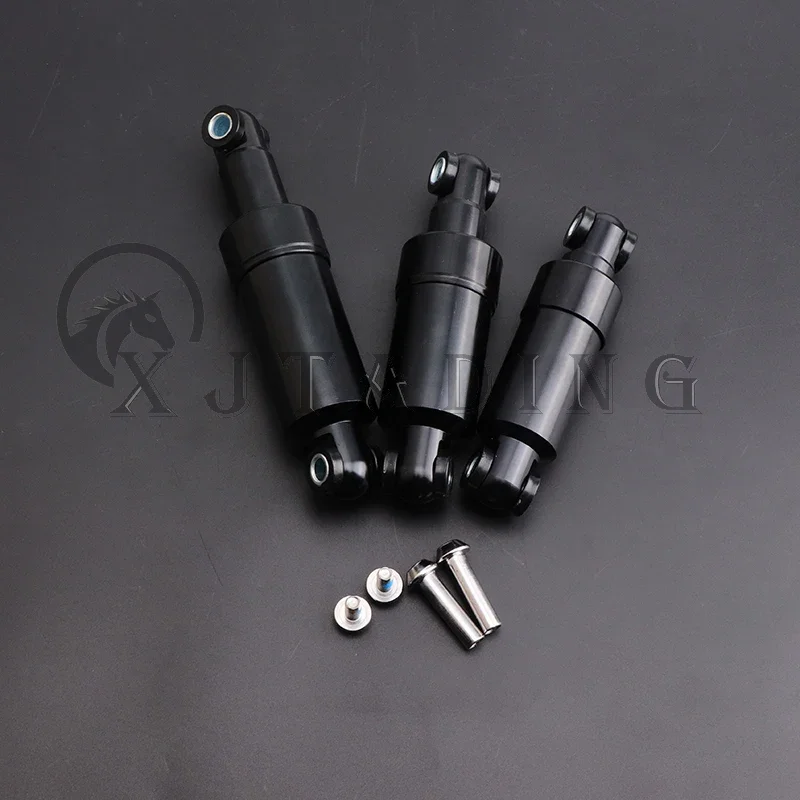 110mm 125mm 150mm 750LBS Scooter Eléctrico amortiguador de aluminio suspensión bicicleta 24mm ruedas delanteras/traseras resorte todo incluido - imagen 3