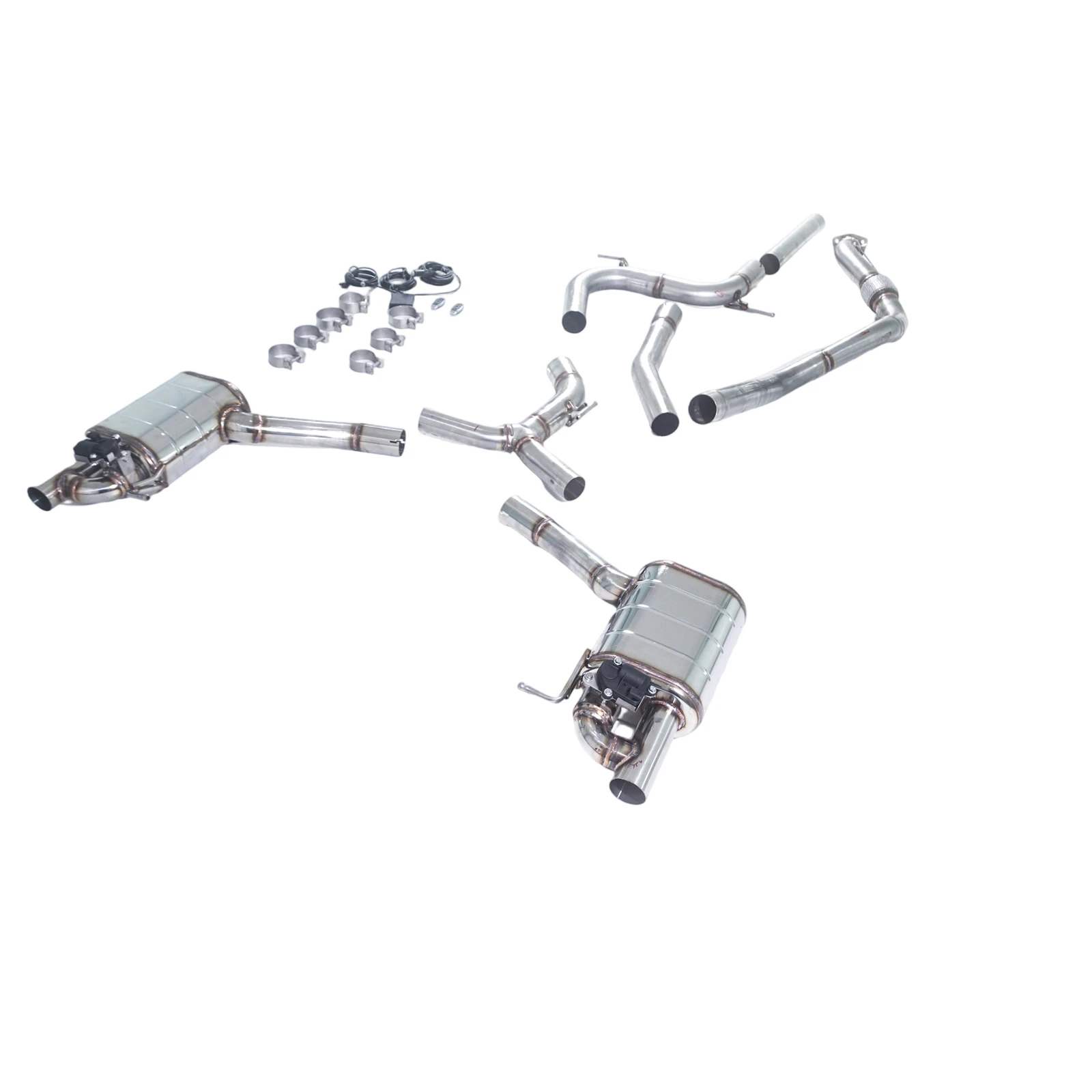 Escape catback GFC acero inoxidable Audi A5 B8 2.0 TFSI - imagen 2