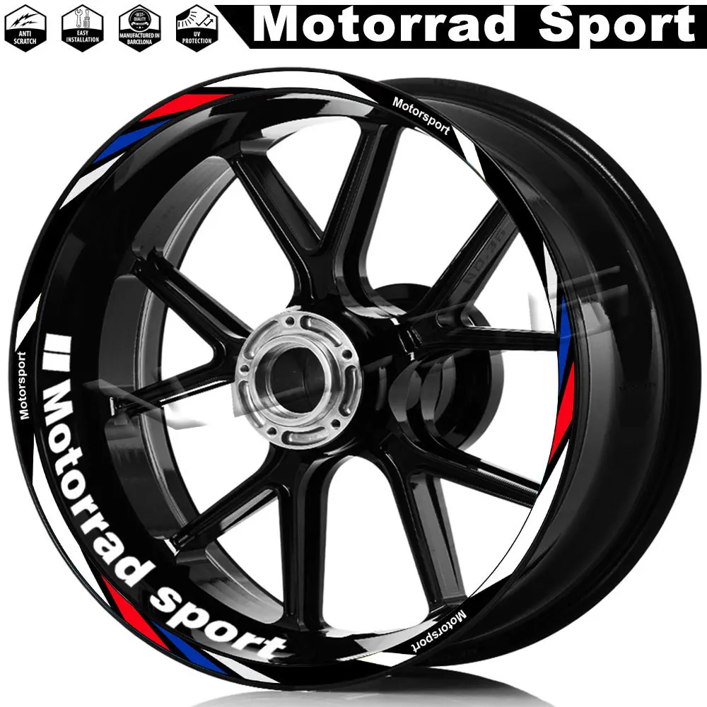 Pegatina llanta moto BMW R1250RS F900R F800R S1000XR R1200R G310R