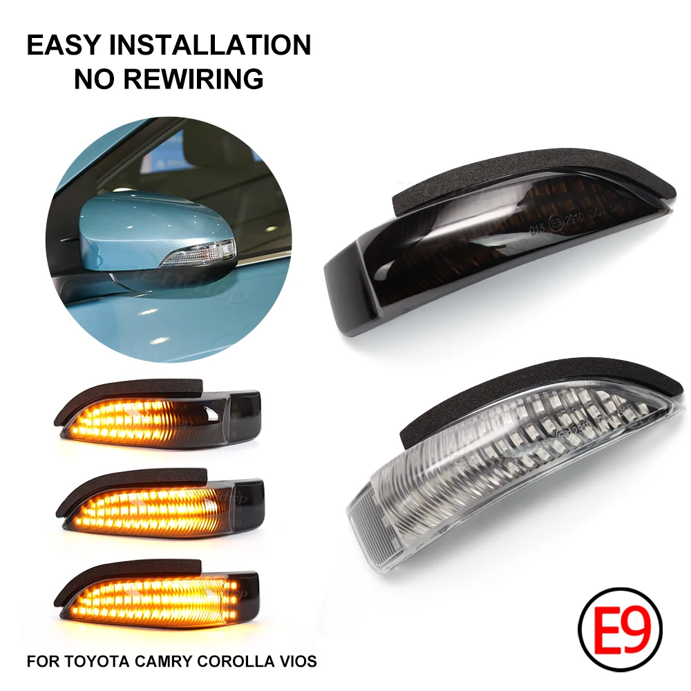 Intermitente espejo retrovisor LED secuencial Toyota Corolla - imagen 5