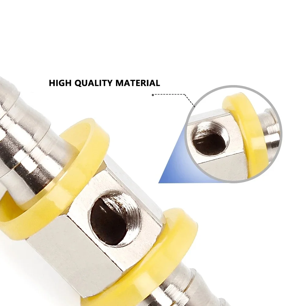 Accesorios incluidos para el montaje del adaptador de presión de combustible